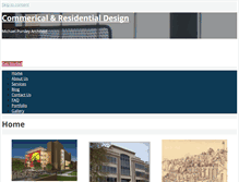 Tablet Screenshot of michaelpursleyarchitect.com